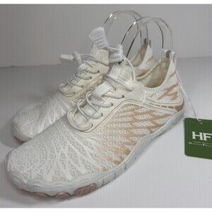 Hike Footwear Lorax Pro Womens Non-Slip Barefoot Shoes White And pink Size 6 NWT